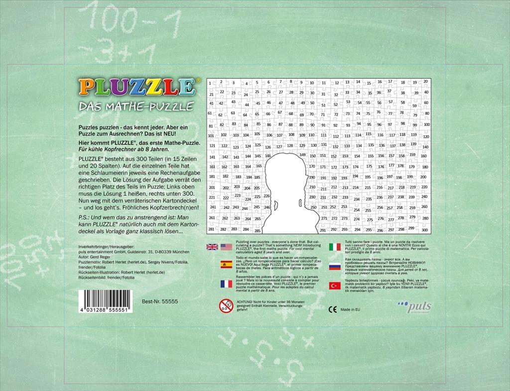 Bild: 4031288555551 | PLUZZLE - Das Mathe-Puzzle | Das erste Puzzle zum Ausrechnen | Spiel