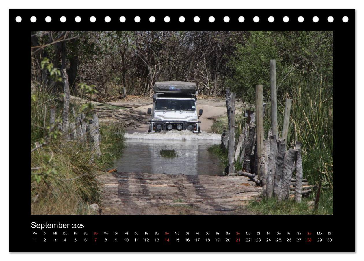 Bild: 9783435752652 | Land Rover Defender - Unterwegs in Afrika (Tischkalender 2025 DIN...