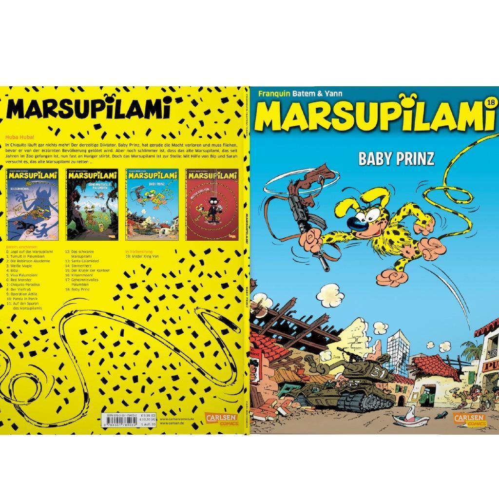 Bild: 9783551784032 | Marsupilami 18: Baby Prinz | Abenteuercomics für Kinder ab 8 | Buch