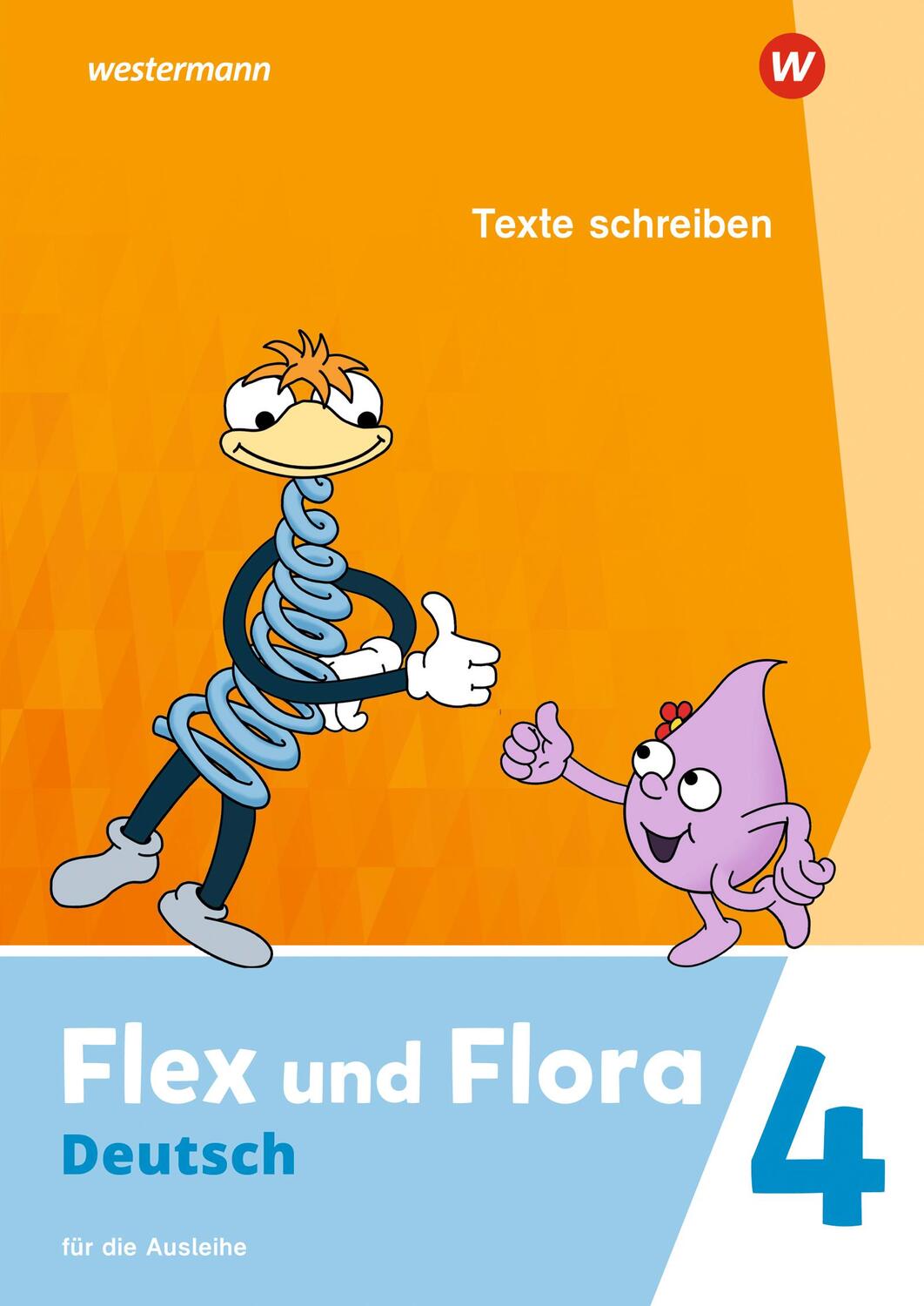 Cover: 9783141042160 | Flex und Flora 4. Heft Texte schreiben: Für die Ausleihe | Broschüre