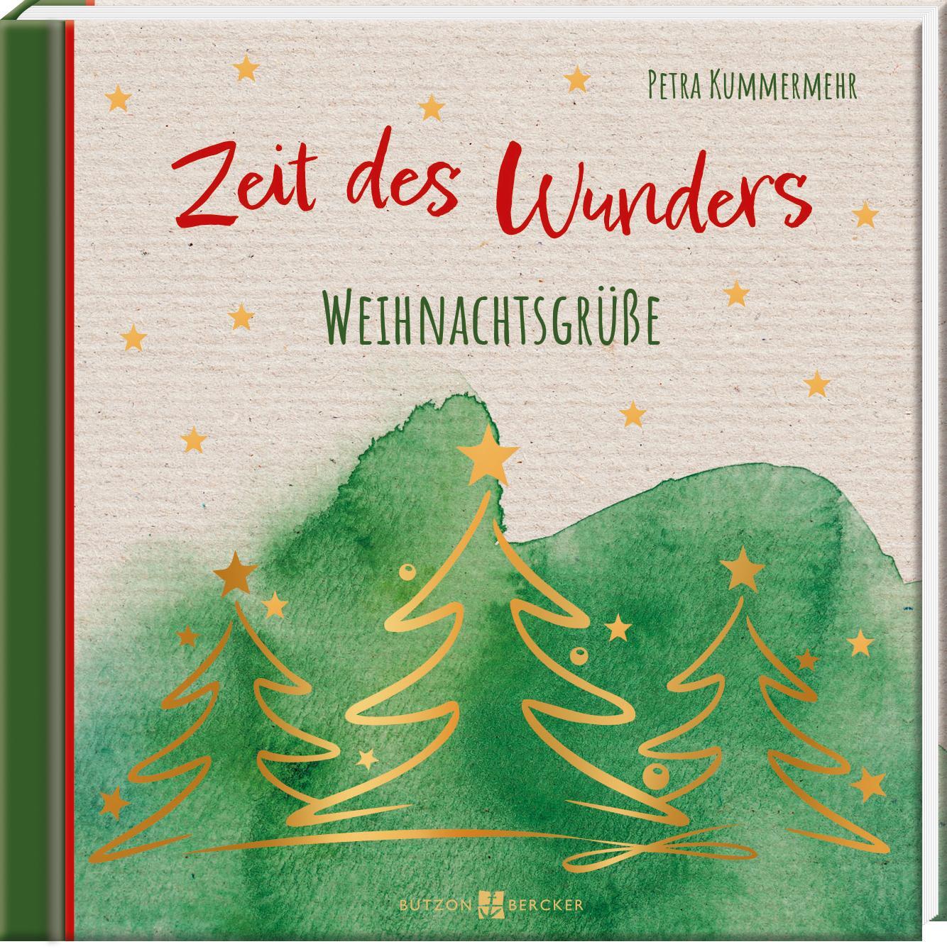 Cover: 9783766635839 | Zeit des Wunders | Weihnachtsgrüße | Petra Kummermehr | Buch | 48 S.