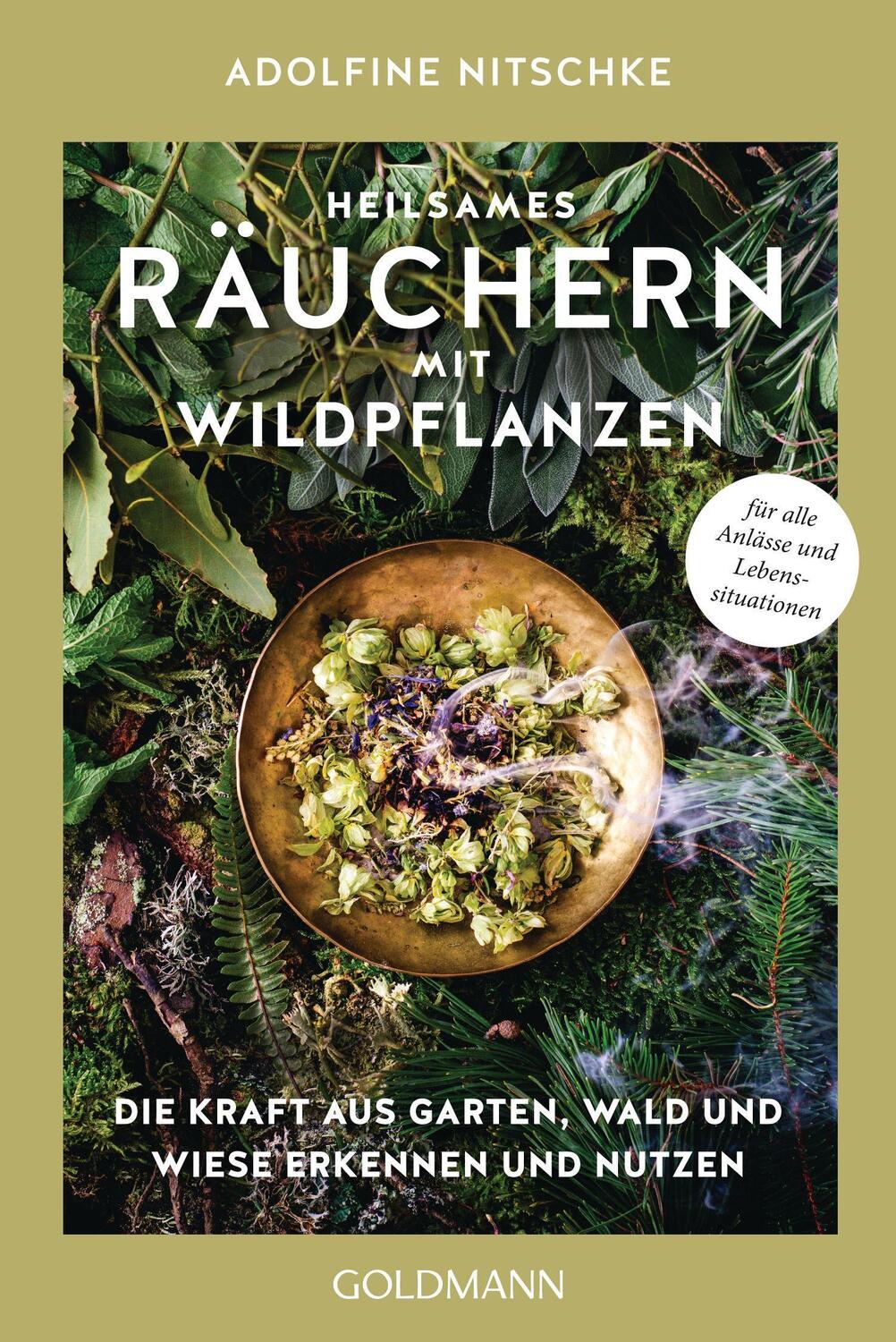 Cover: 9783442223213 | Heilsames Räuchern mit Wildpflanzen | Adolfine Nitschke | Taschenbuch