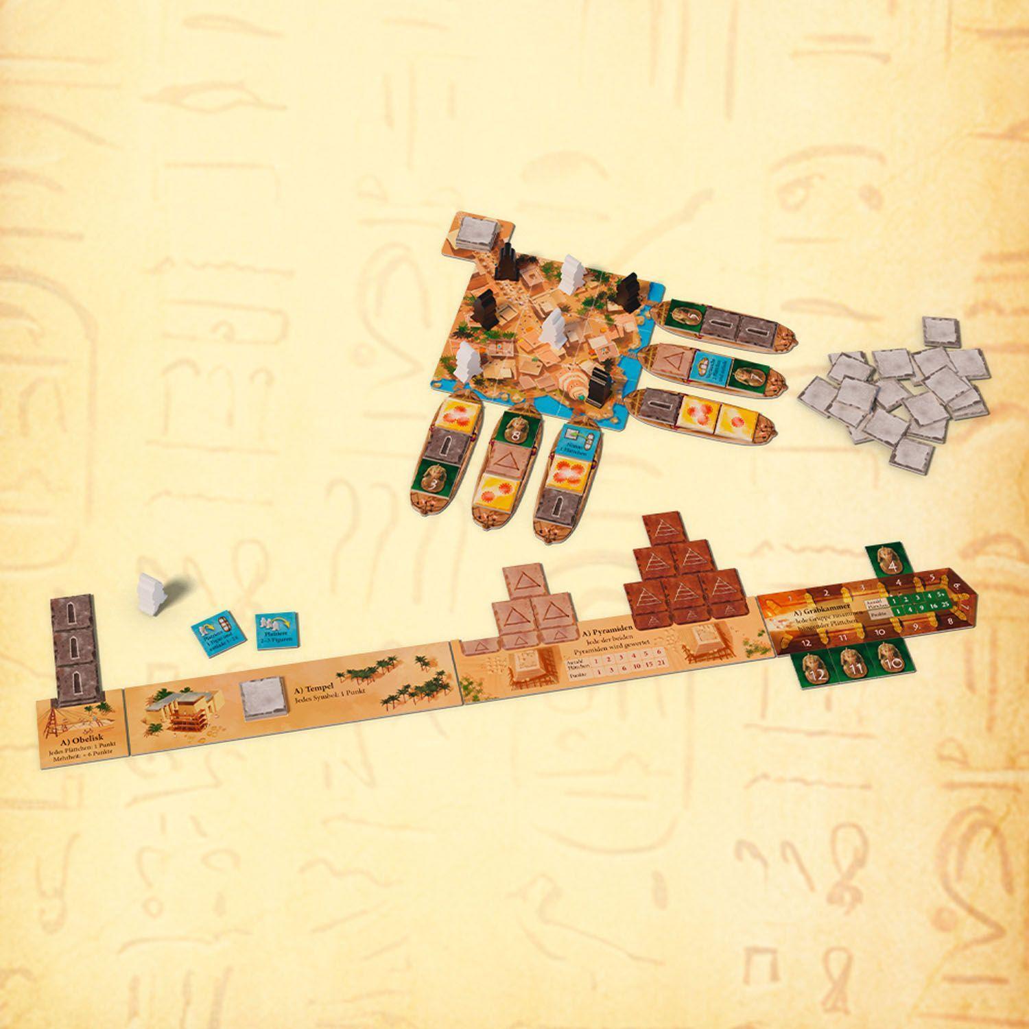 Bild: 4002051694272 | Imhotep - Das Duell | Familienspiel für 2 Spieler ab 10 Jahren | Spiel