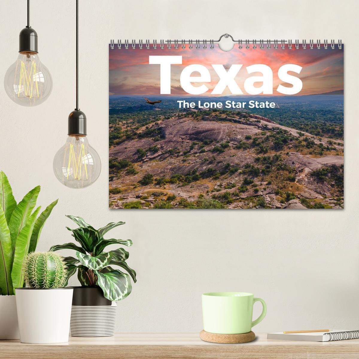 Bild: 9783457182154 | Texas - The Lone Star State (Wandkalender 2025 DIN A4 quer),...