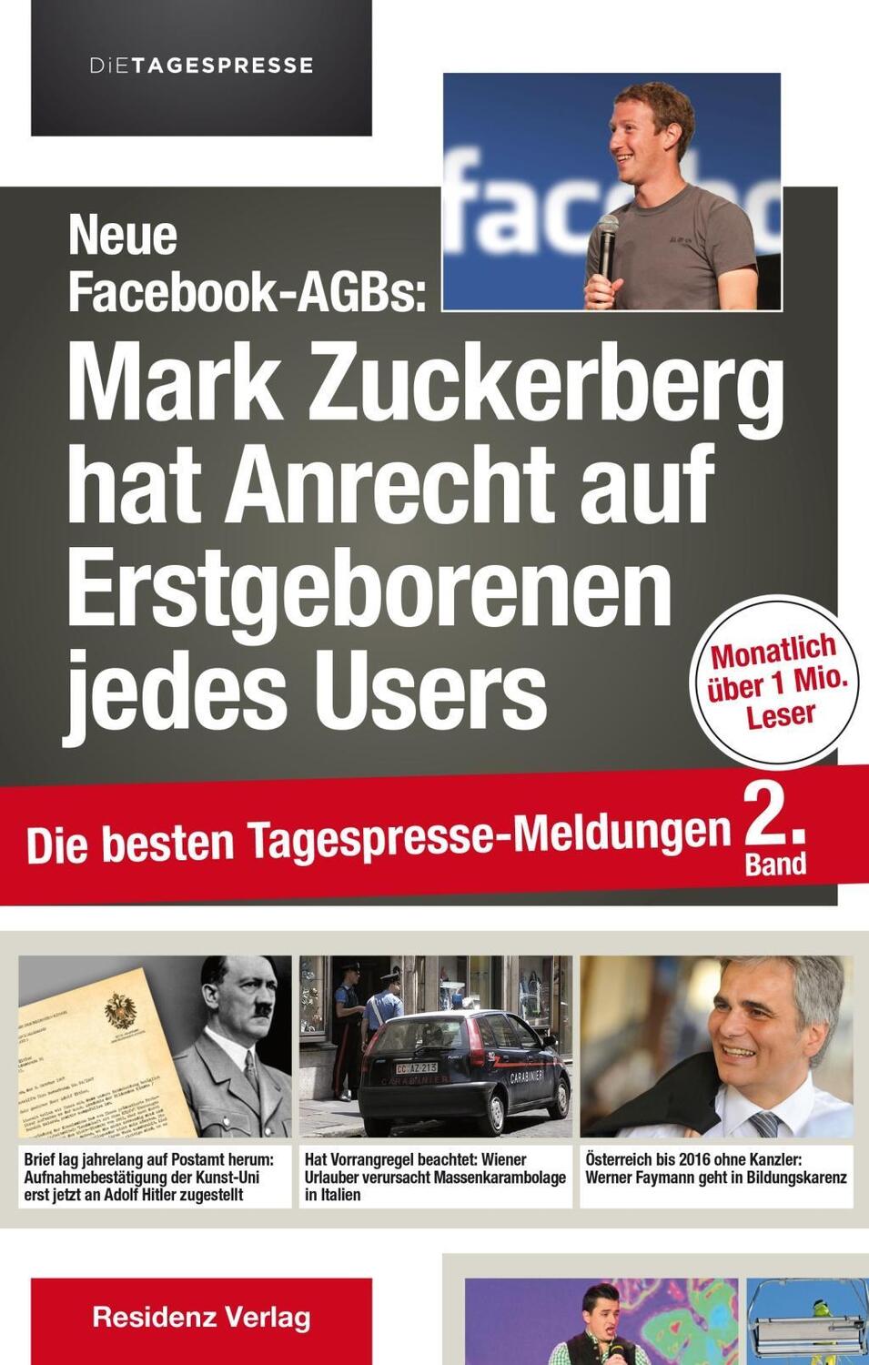 Cover: 9783701733682 | Die besten Tagespresse-Meldungen 2015 | Taschenbuch | 216 S. | Deutsch