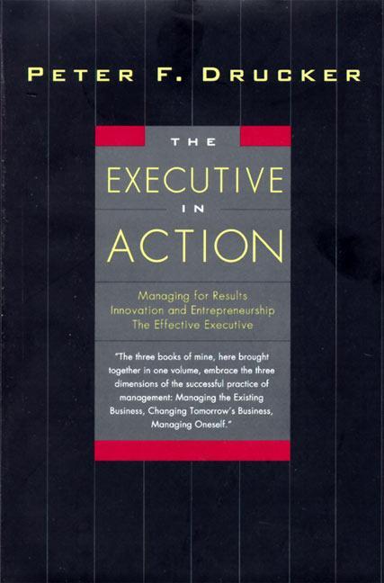 Cover: 9780887308284 | The Executive in Action | Peter F Drucker | Buch | Englisch | 1996
