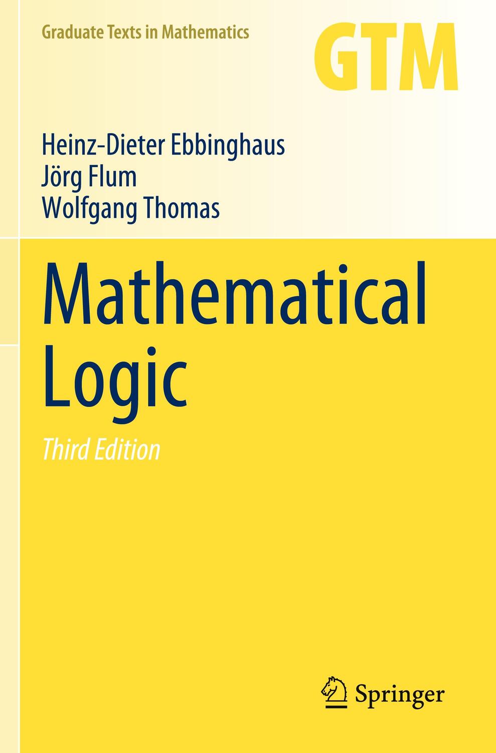 Cover: 9783030738419 | Mathematical Logic | Heinz-Dieter Ebbinghaus (u. a.) | Taschenbuch