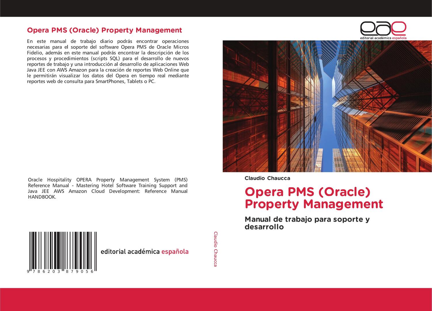 Cover: 9786203879056 | Opera PMS (Oracle) Property Management | Claudio Chaucca | Taschenbuch