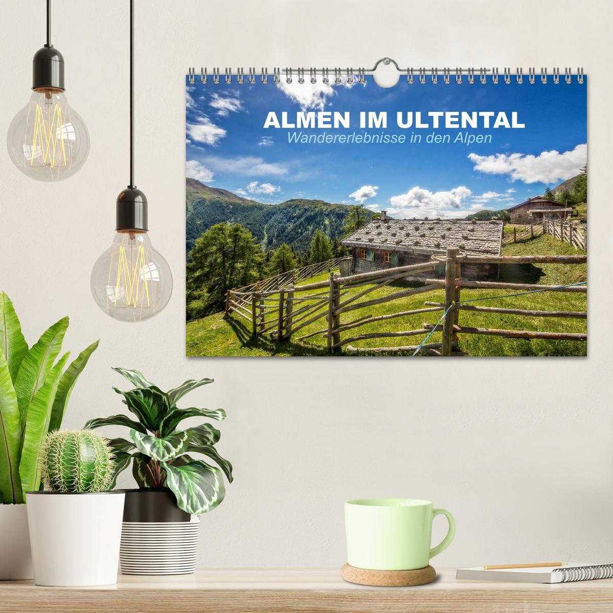 Bild: 9783435495917 | Almen im Ultental (Wandkalender 2025 DIN A4 quer), CALVENDO...