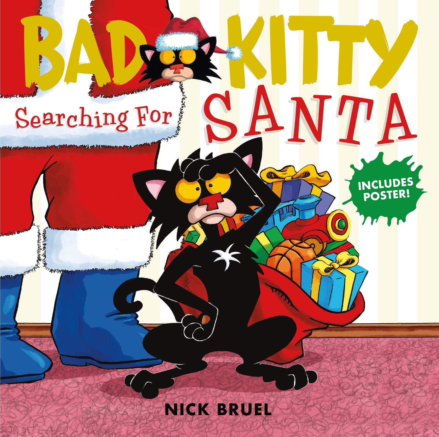 Cover: 9781250198433 | Bad Kitty: Searching for Santa | Nick Bruel | Buch | Bad Kitty | 2019
