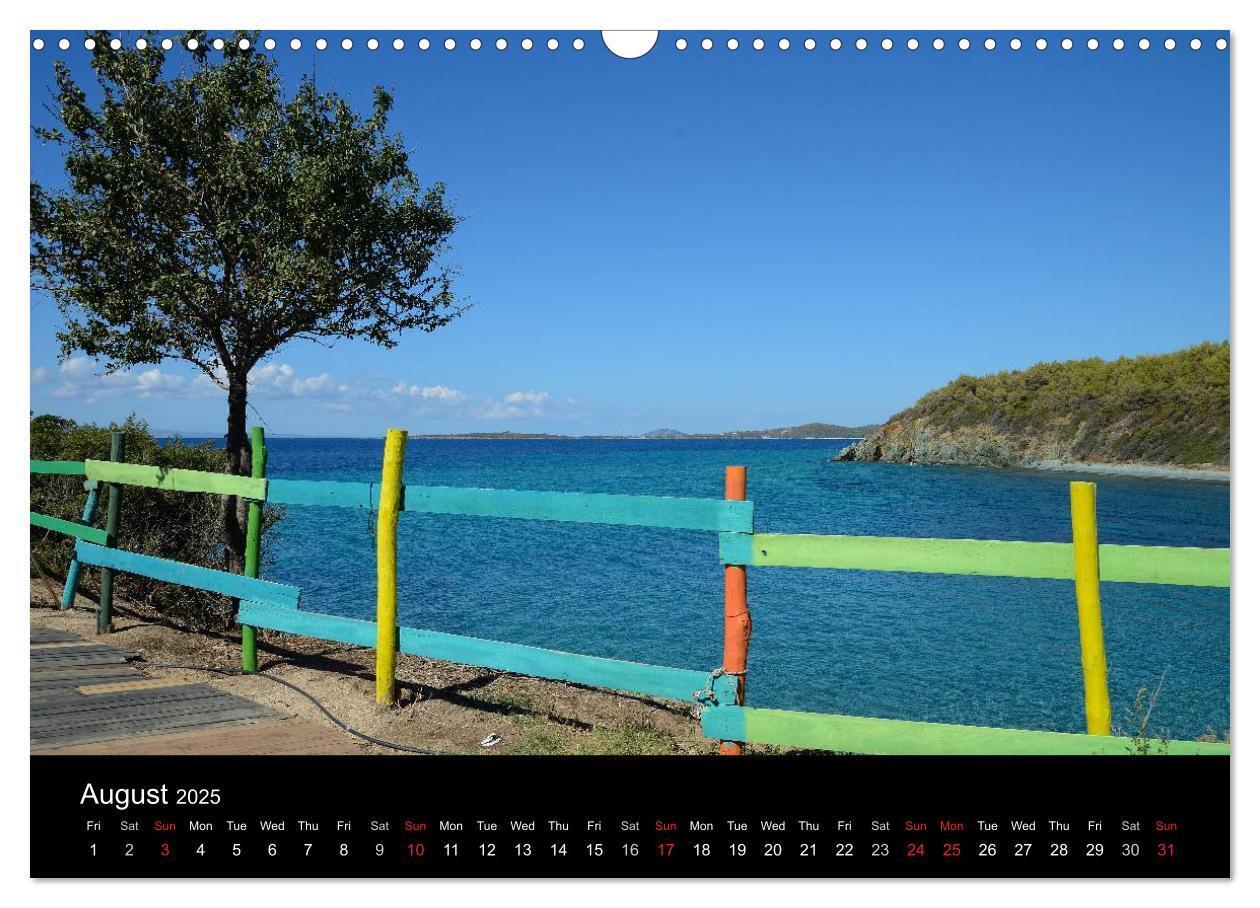 Bild: 9781325991297 | Chalkidiki: Kassandra, Sithonia, Athos (Wall Calendar 2025 DIN A3...