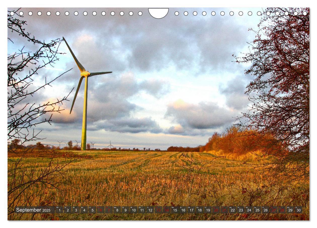 Bild: 9783435063291 | Windräder an der Ostsee! (Wandkalender 2025 DIN A4 quer), CALVENDO...