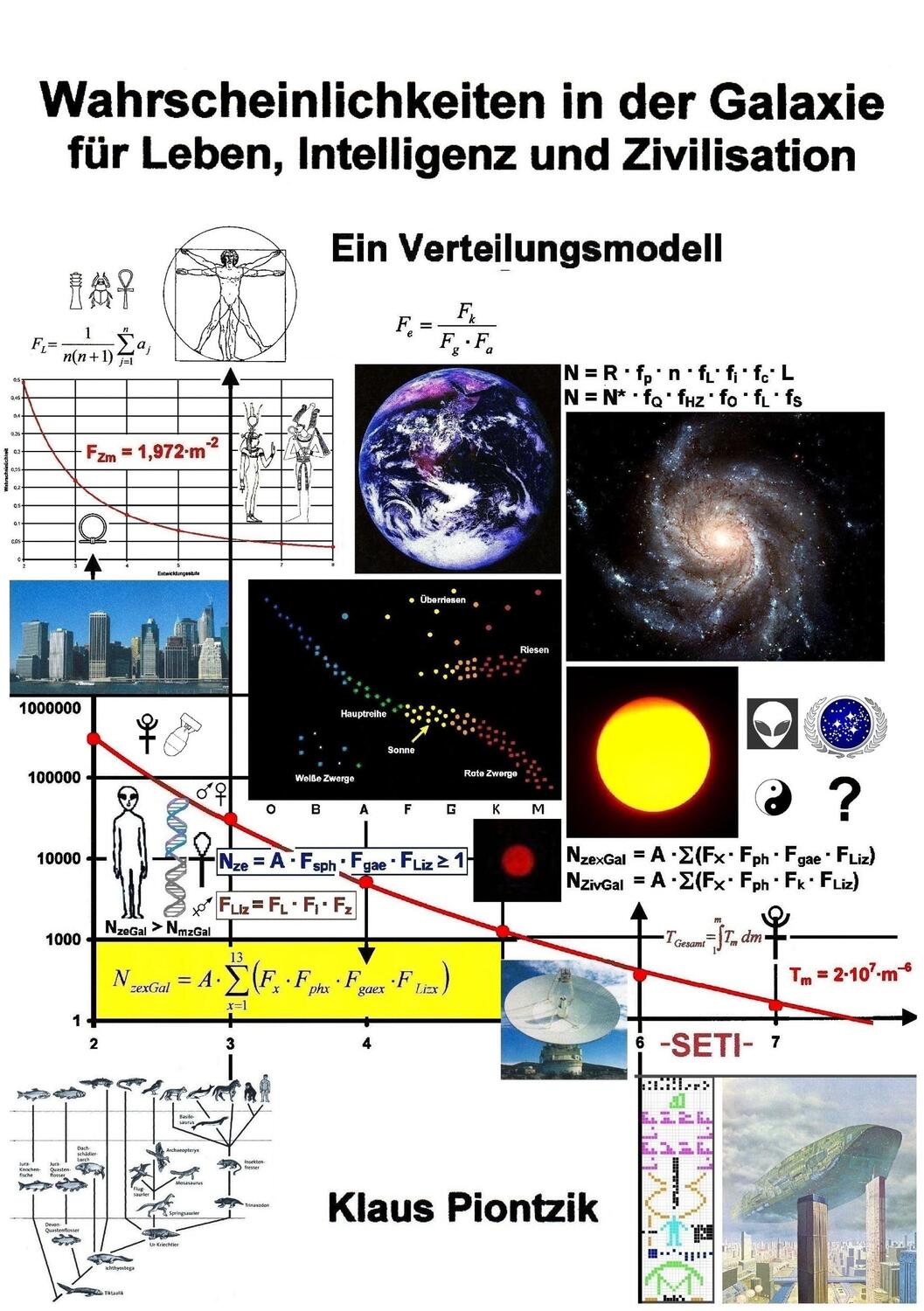 Cover: 9783749496532 | Wahrscheinlichkeiten in der Galaxie für Leben, Intelligenz und...