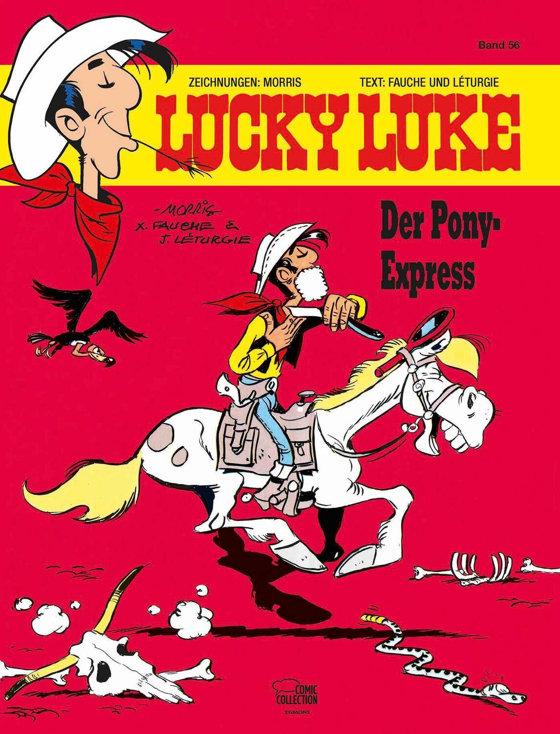 Cover: 9783770434572 | Lucky Luke 56 - Der Pony-Express | Morris (u. a.) | Buch | Lucky Luke