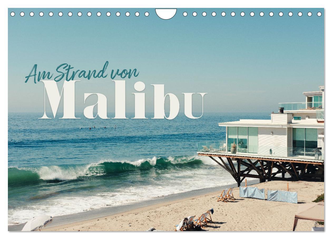 Cover: 9783435009527 | Am Strand von Malibu (Wandkalender 2025 DIN A4 quer), CALVENDO...