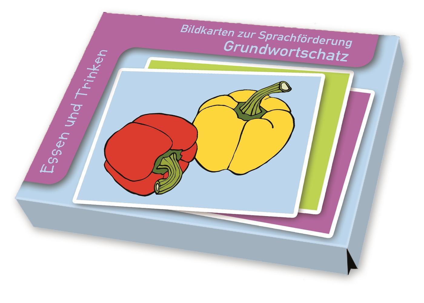 Cover: 9783834643797 | Bildkarten zur Sprachförderung: Essen und Trinken | Taschenbuch | 2020