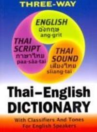 Cover: 9781887521321 | Thai-English and English-Thai Three-Way Dictionary | Roman and Script