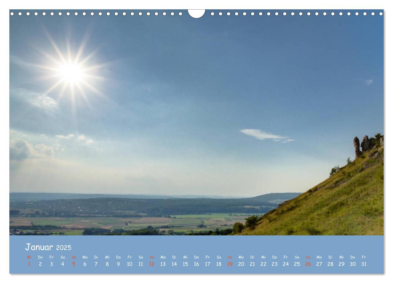 Bild: 9783435704309 | Das Walberla - Der Hausberg der Franken (Wandkalender 2025 DIN A3...