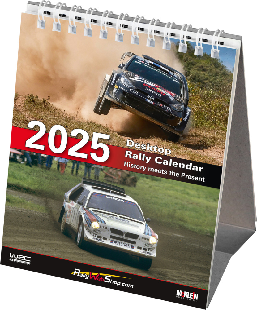 Cover: 9783947156610 | 2025 Desktop Rally Calendar | History meets the Present | Klein | 2025