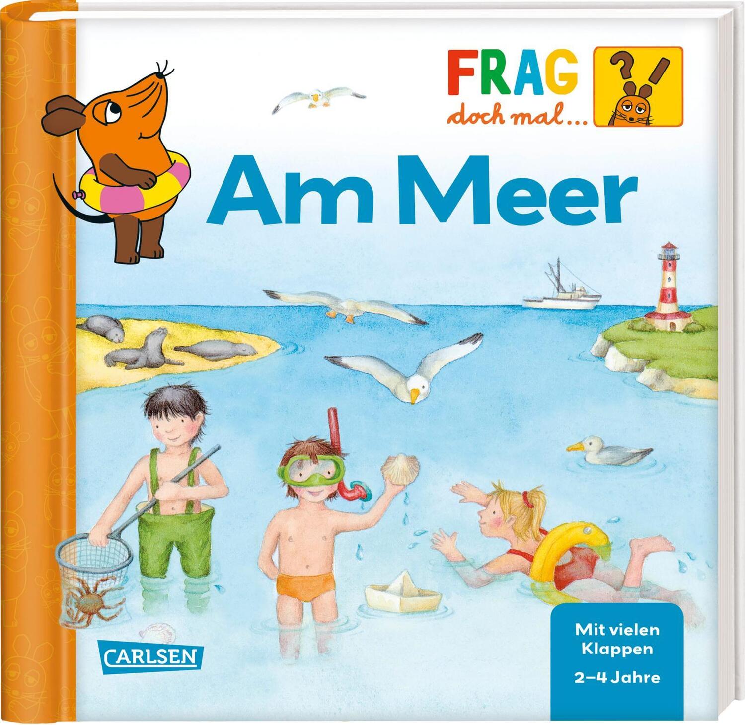 Cover: 9783551253408 | Frag doch mal ... die Maus: Am Meer | Erstes Sachwissen ab 2 Jahren