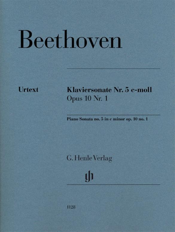 Cover: 9790201811284 | Beethoven, Ludwig van - Klaviersonate Nr. 5 c-moll op. 10 Nr. 1 | Buch