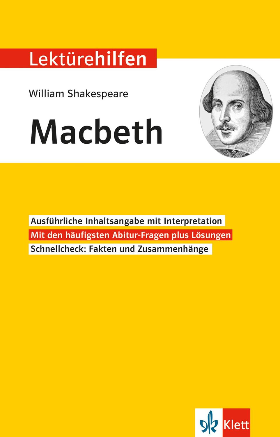 Cover: 9783129231234 | Lektürehilfen William Shakespeare "Macbeth" | Horst Mühlmann | Buch