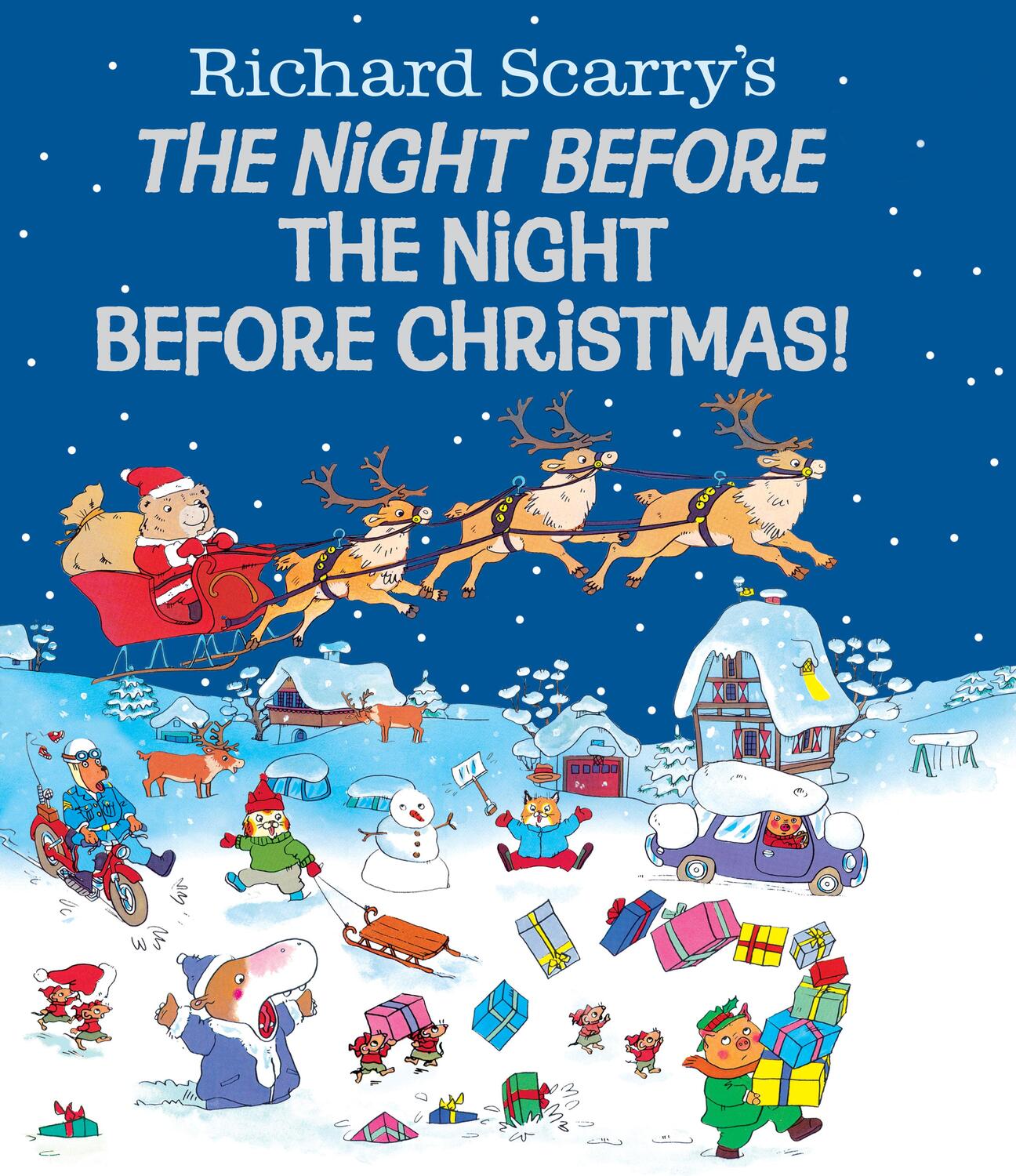 Cover: 9780385388047 | Richard Scarry's The Night Before the Night Before Christmas! | Scarry
