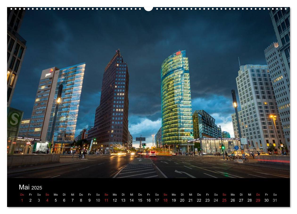 Bild: 9783435606085 | Die Blaue Stunde in Berlin (Wandkalender 2025 DIN A2 quer),...