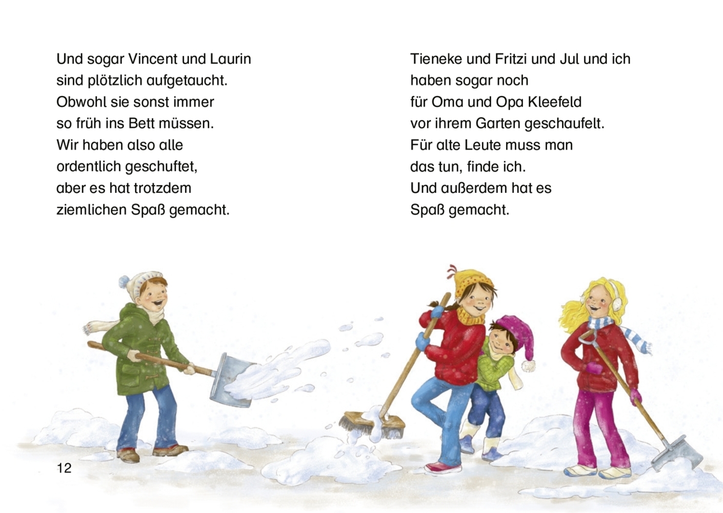 Bild: 9783789114854 | Abenteuer im Möwenweg. Wir spielen im Schnee | Kirsten Boie | Buch