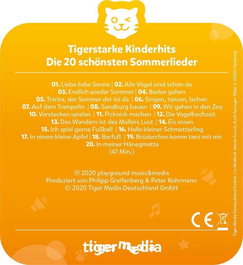 Bild: 4260535482382 | tigercard - Die 20 schönsten Sommerlieder | Stück | Deutsch | 2020