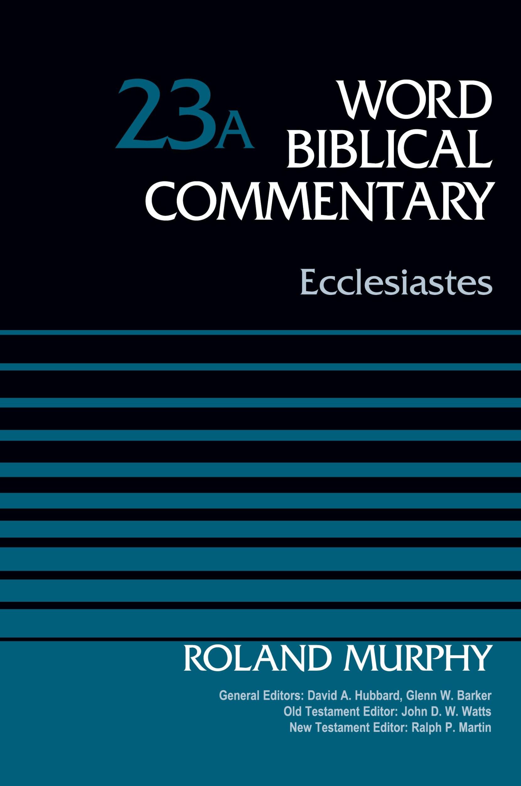 Cover: 9780310522287 | Ecclesiastes, Volume 23A | Zondervan | Buch | Englisch | 2015