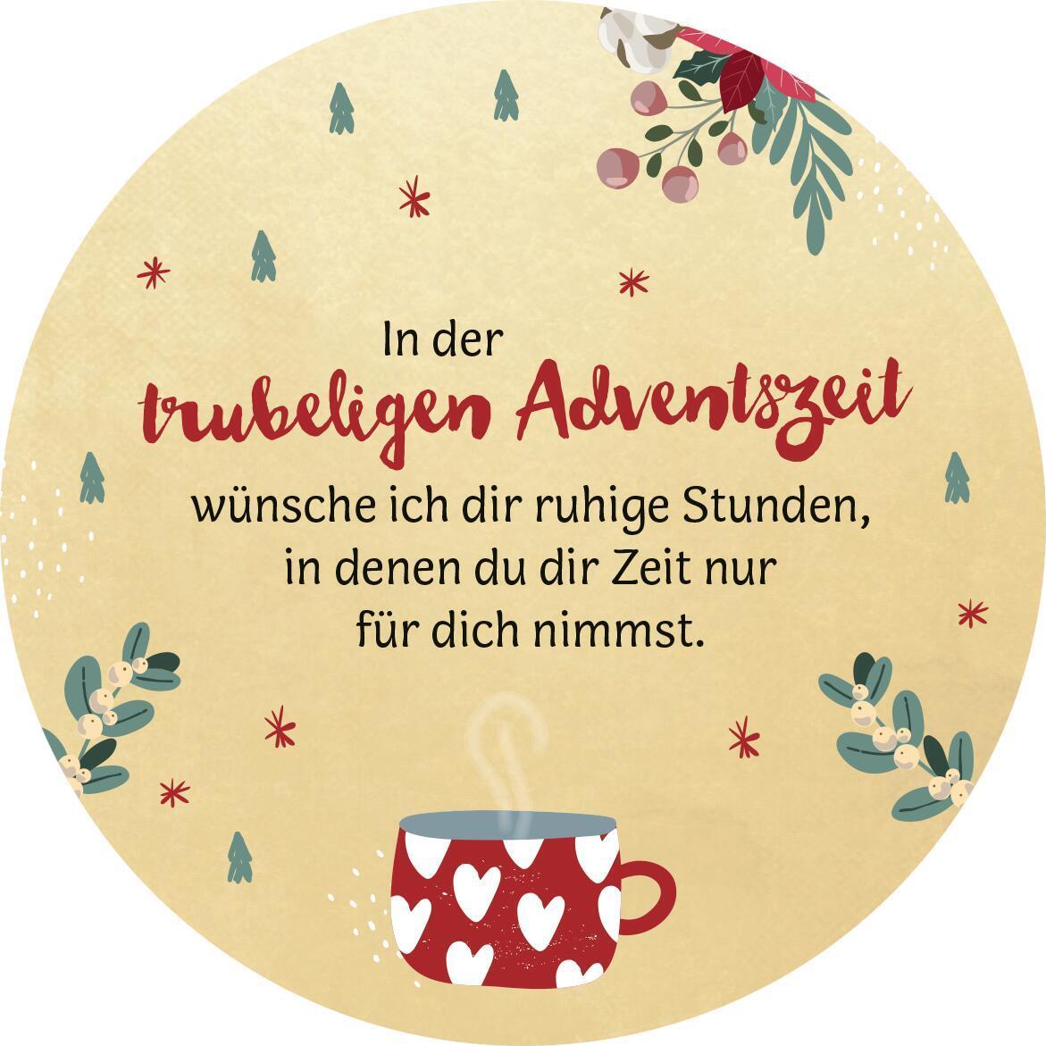 Bild: 9783845854144 | Advent in der Dose. 24 liebe Wünsche für dich | Taschenbuch | 24 S.