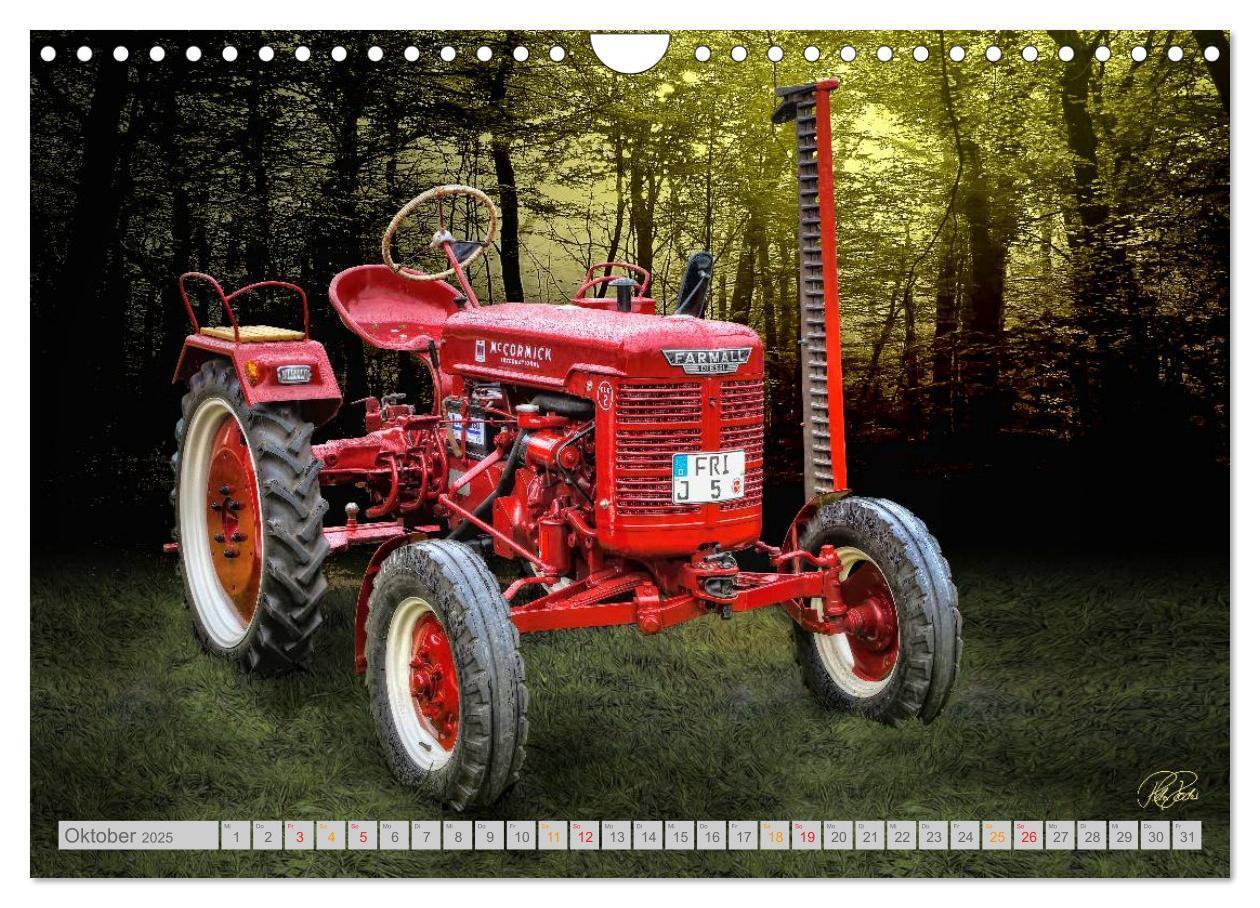 Bild: 9783435607655 | Oldtimer Schätze. Ein Traktoren-Kalender (Wandkalender 2025 DIN A4...