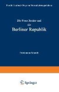 Cover: 9783531136424 | Die Neue Rechte und die Berliner Republik | Friedemann Schmidt | Buch