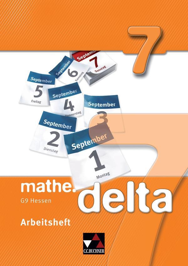 Cover: 9783661610870 | mathe.delta 7 Arbeitsheft Hessen (G9) | Dagmar Beyer (u. a.) | 56 S.