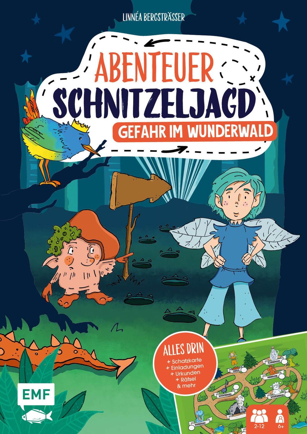 Cover: 9783745911480 | Set: Abenteuer Schnitzeljagd - Gefahr im Wunderwald | Bergsträsser