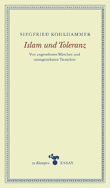 Cover: 9783866741454 | Islam und Toleranz | Siegfried Kohlhammer | Buch | 200 S. | Deutsch