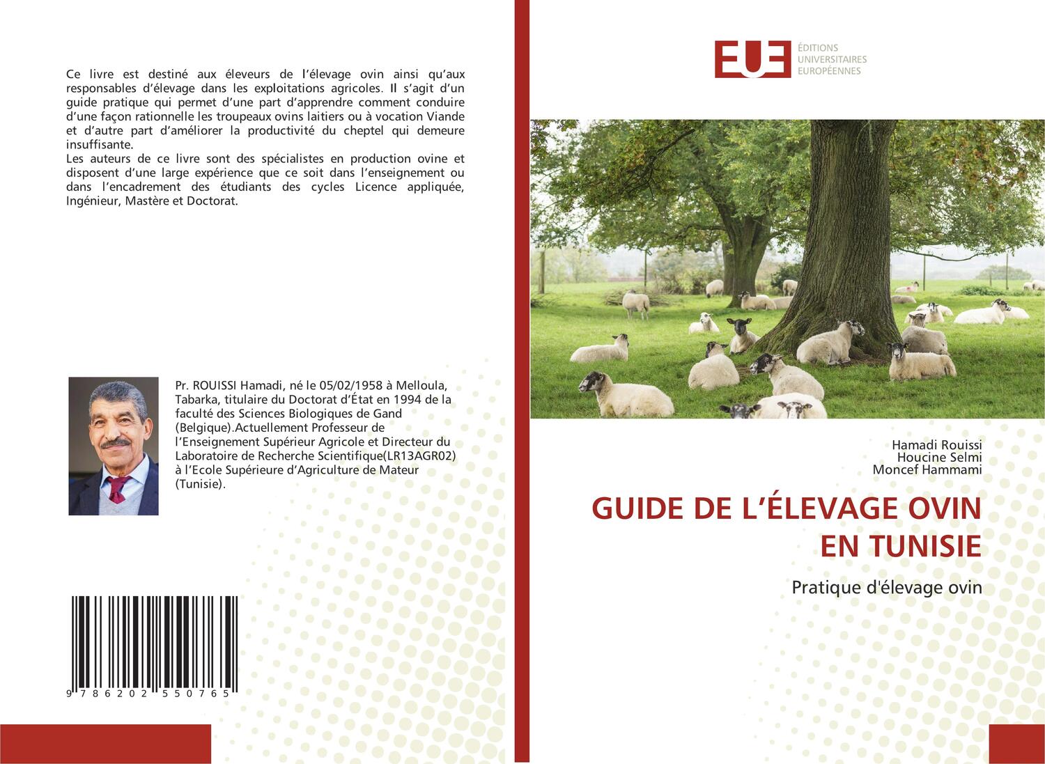 Cover: 9786202550765 | GUIDE DE L¿ÉLEVAGE OVIN EN TUNISIE | Pratique d'élevage ovin | Buch