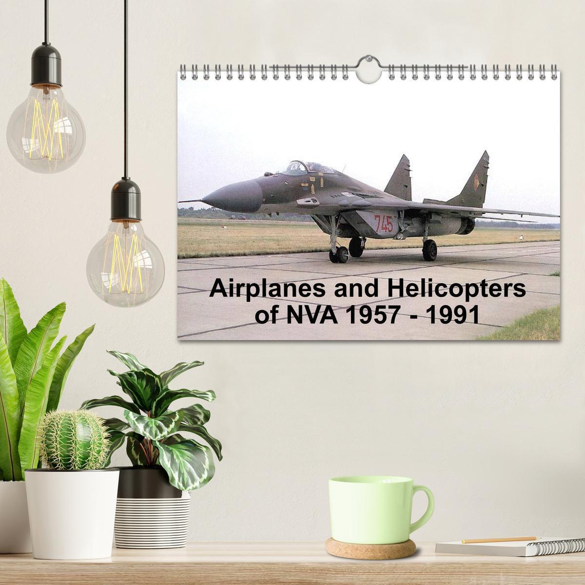 Bild: 9781325961832 | Airplanes and Helicopters of NVA 1957 - 1991 (Wall Calendar 2025...