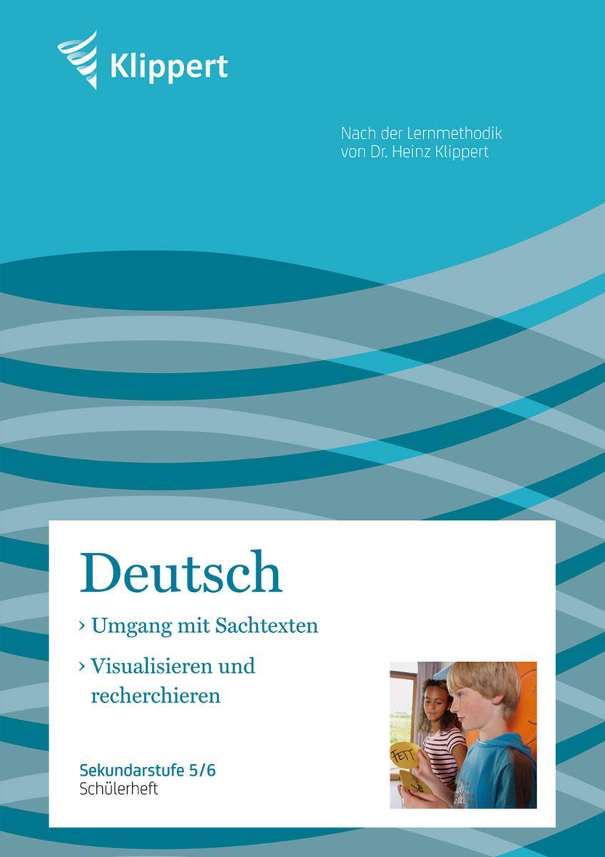 Cover: 9783403090526 | Sachtexte / Visualisieren und Recherchieren. Schülerheft (5. und 6....