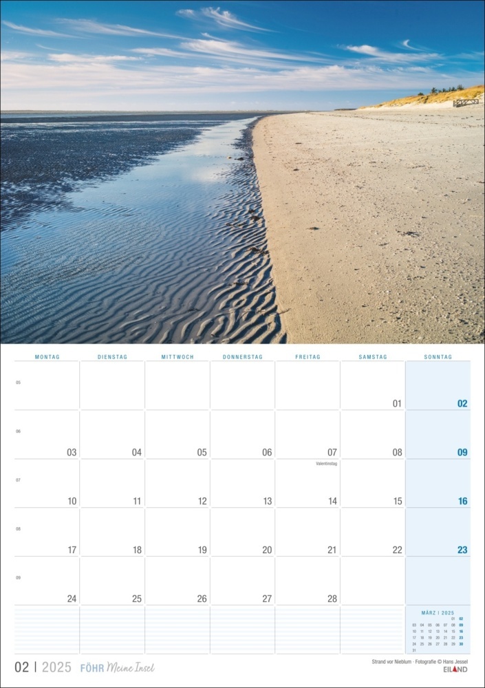 Bild: 9783964023452 | Föhr ...meine Insel Kalender 2025 | Kalender | 13 S. | Deutsch | 2025