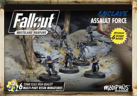 Cover: 5060523346165 | Fallout: Wasteland Warfare - Enclave: Assault Force | englisch