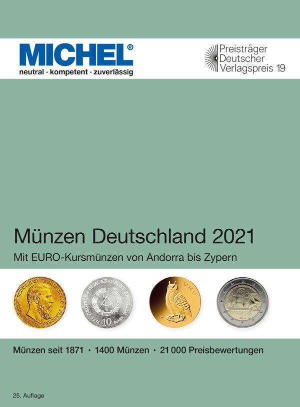 Cover: 9783954023677 | Münzen Deutschland 2021 | Michel | Buch | 2021 | Schwaneberger