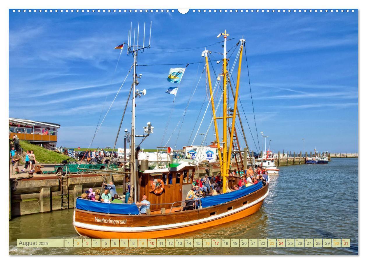 Bild: 9783435435623 | Reise an die Nordsee - Neuharlingersiel (Wandkalender 2025 DIN A2...