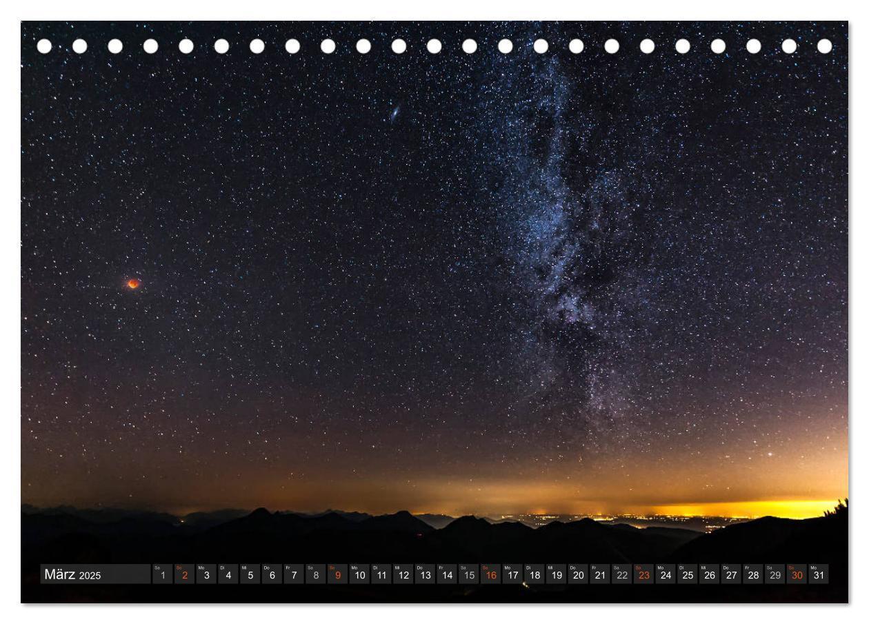 Bild: 9783435423545 | Himmelslichter - Mond und Sterne (Tischkalender 2025 DIN A5 quer),...