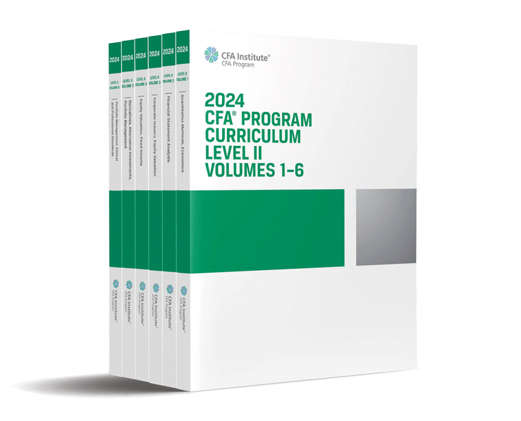 Cover: 9781953337689 | 2024 CFA Program Curriculum Level II Box Set | CFA Institute | Buch