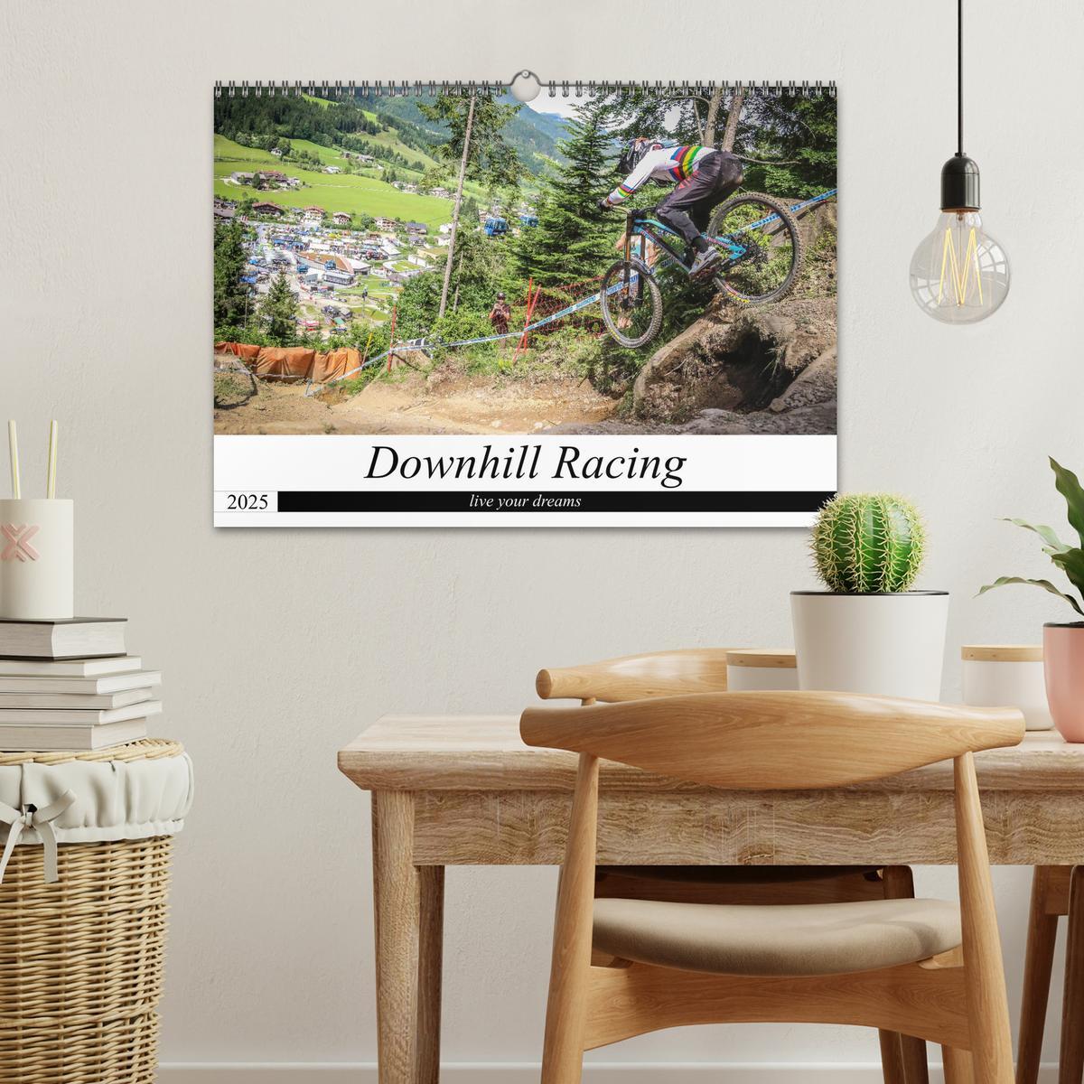 Bild: 9783435367115 | Downhill Racing (Wandkalender 2025 DIN A3 quer), CALVENDO...