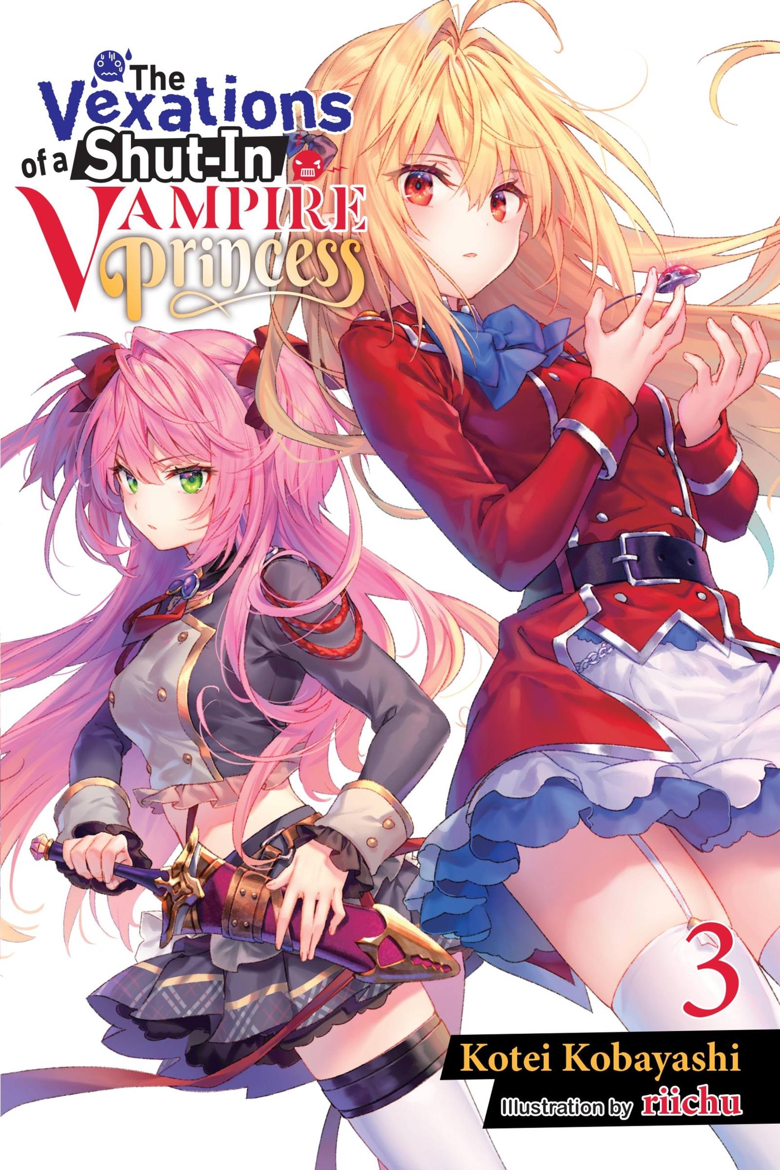 Cover: 9781975339531 | The Vexations of a Shut-In Vampire Princess, Vol. 3 (Light Novel)