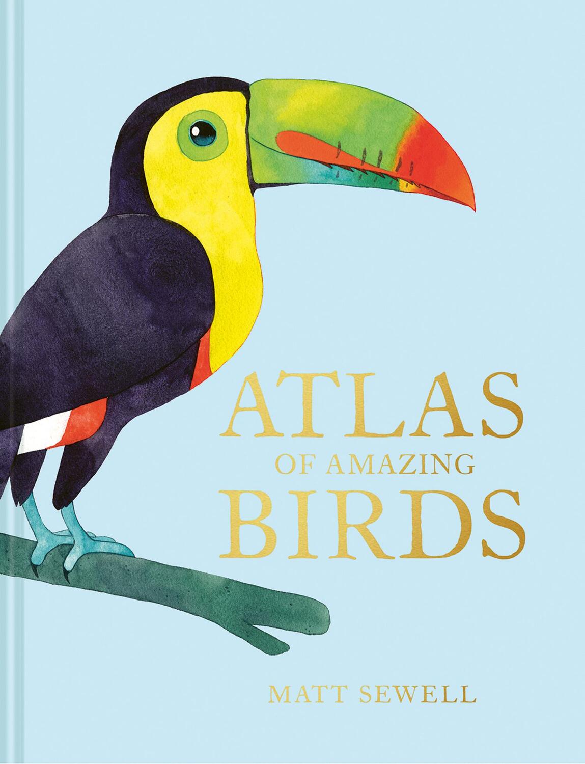 Cover: 9781843654063 | Atlas of Amazing Birds | Matt Sewell | Buch | Gebunden | Englisch