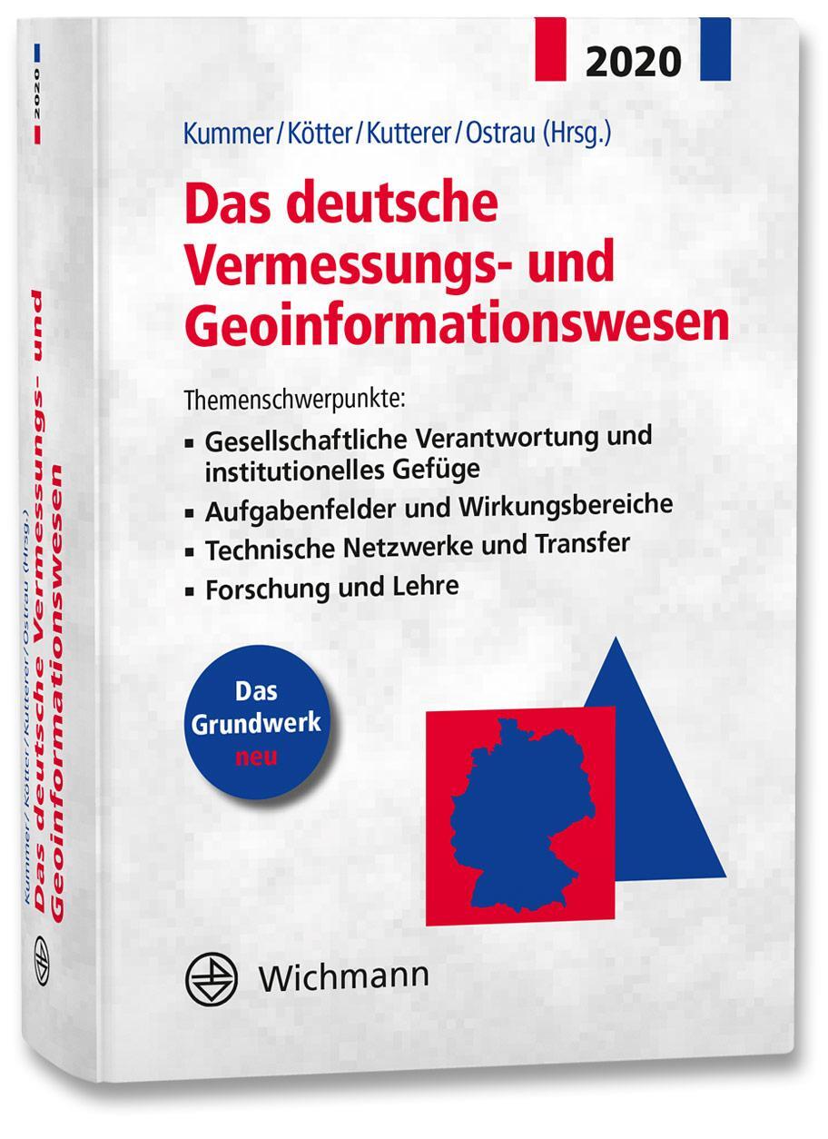 Cover: 9783879076765 | Das deutsche Vermessungs- und Geoinformationswesen 2020 | Buch | 2020